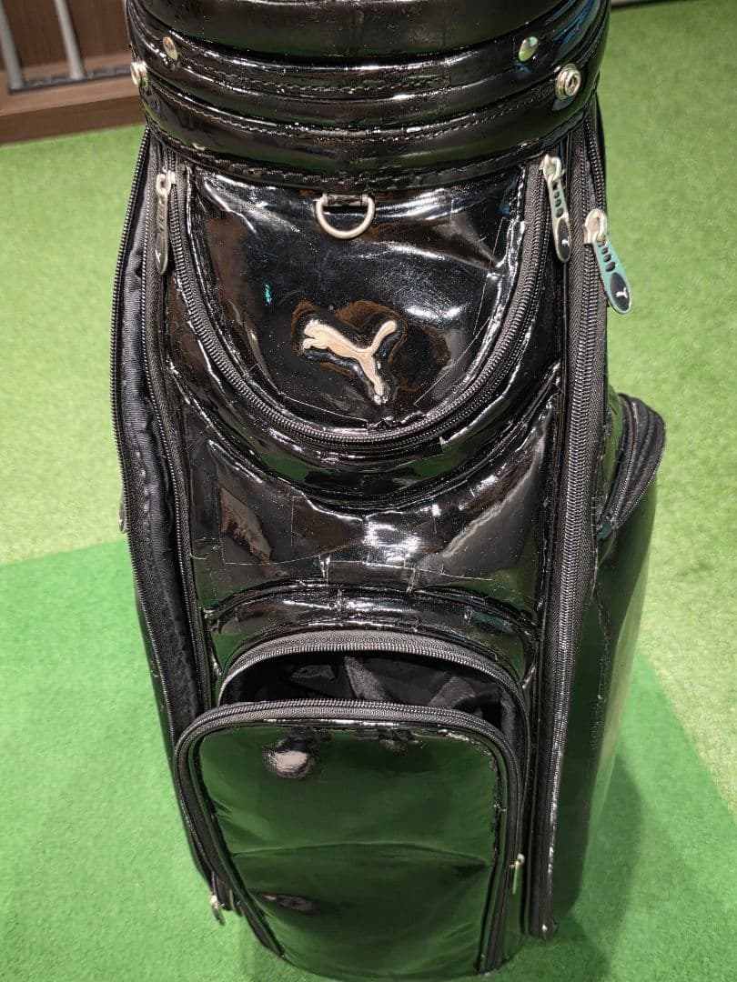 PUMA プーマ エナメル キャディバッグ CB ツアー プロフェッショナル