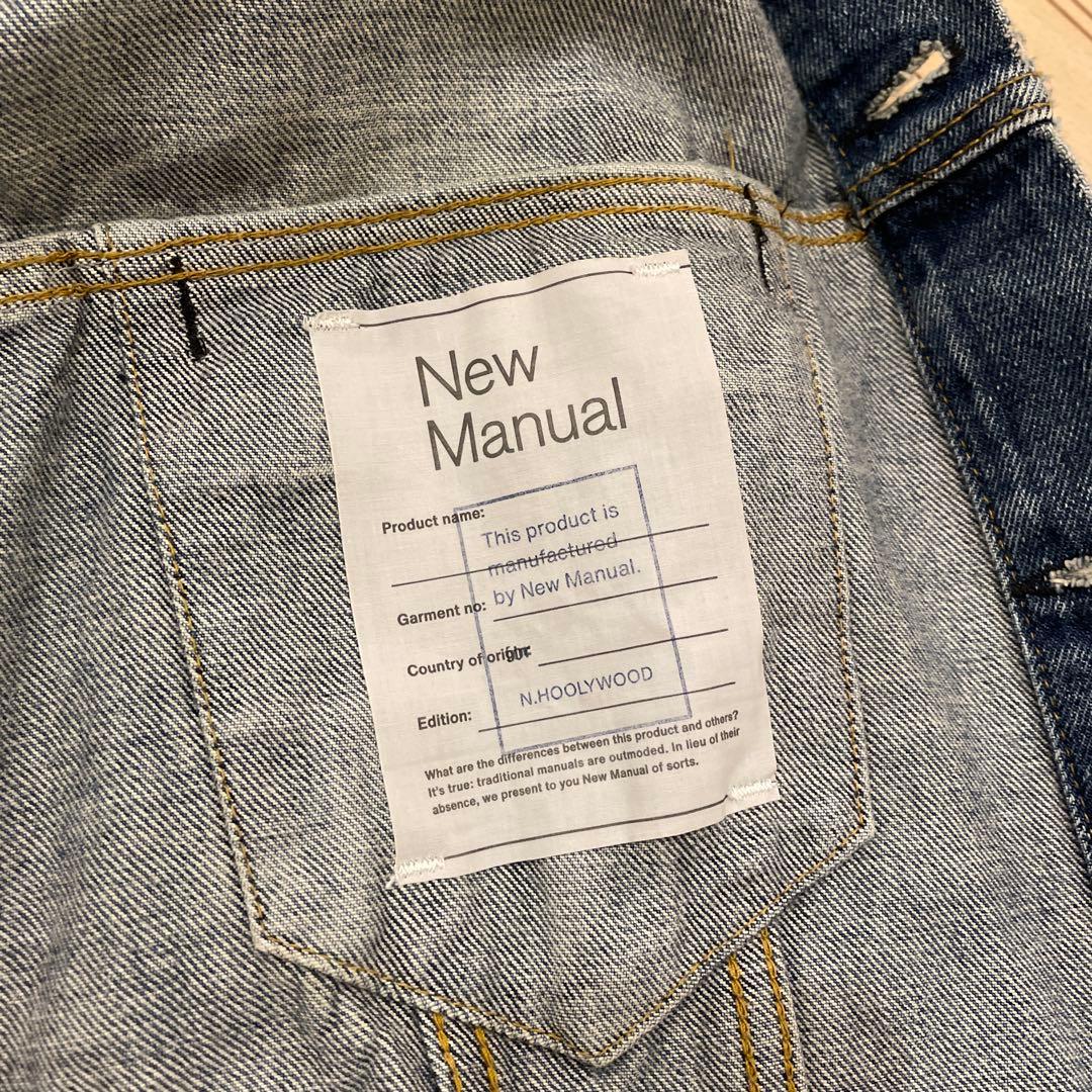 希少 N.HOOLYWOOD×New Manual デニムジャケット 42