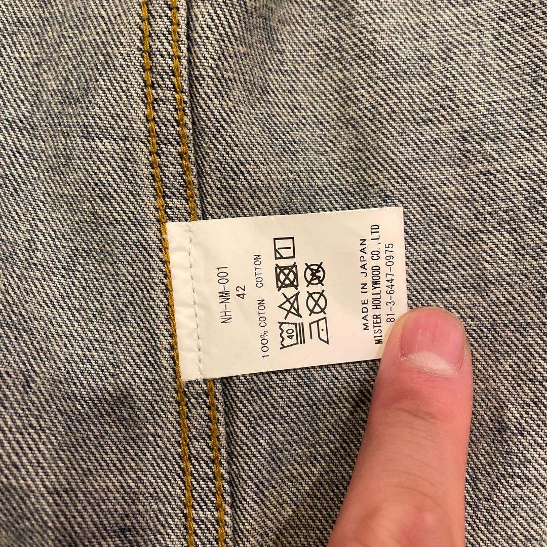希少 N.HOOLYWOOD×New Manual デニムジャケット 42