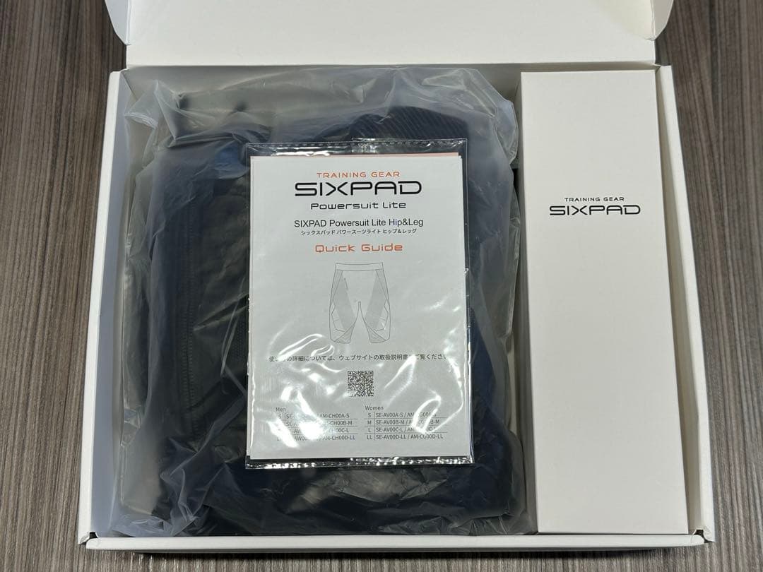 【超美品】SIXPAD 正規品 パワースーツライト ヒップ&レッグ