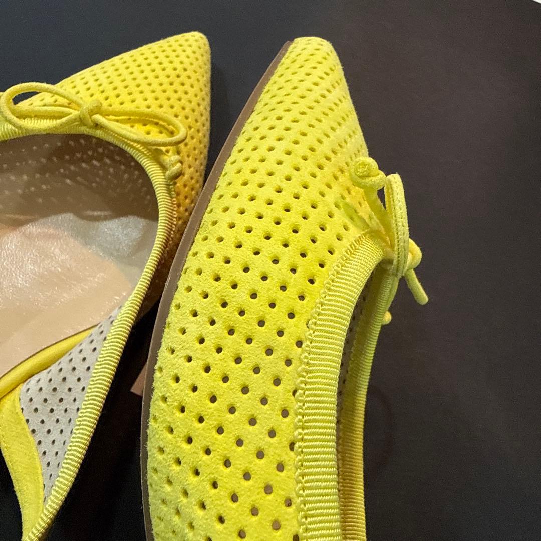 Christian Louboutin イエローミュール 36