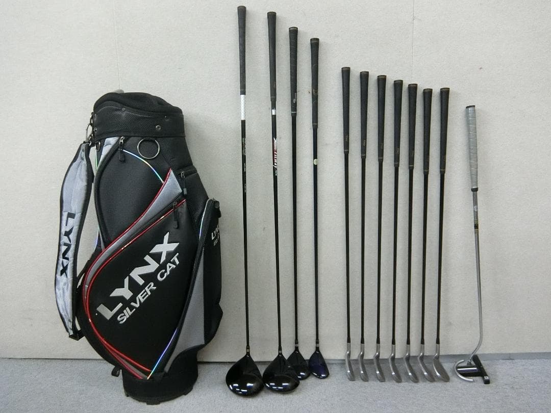 b643 初心者歓迎 フィットウェイ等メンズゴルフ１２本セット※Dr２本入り