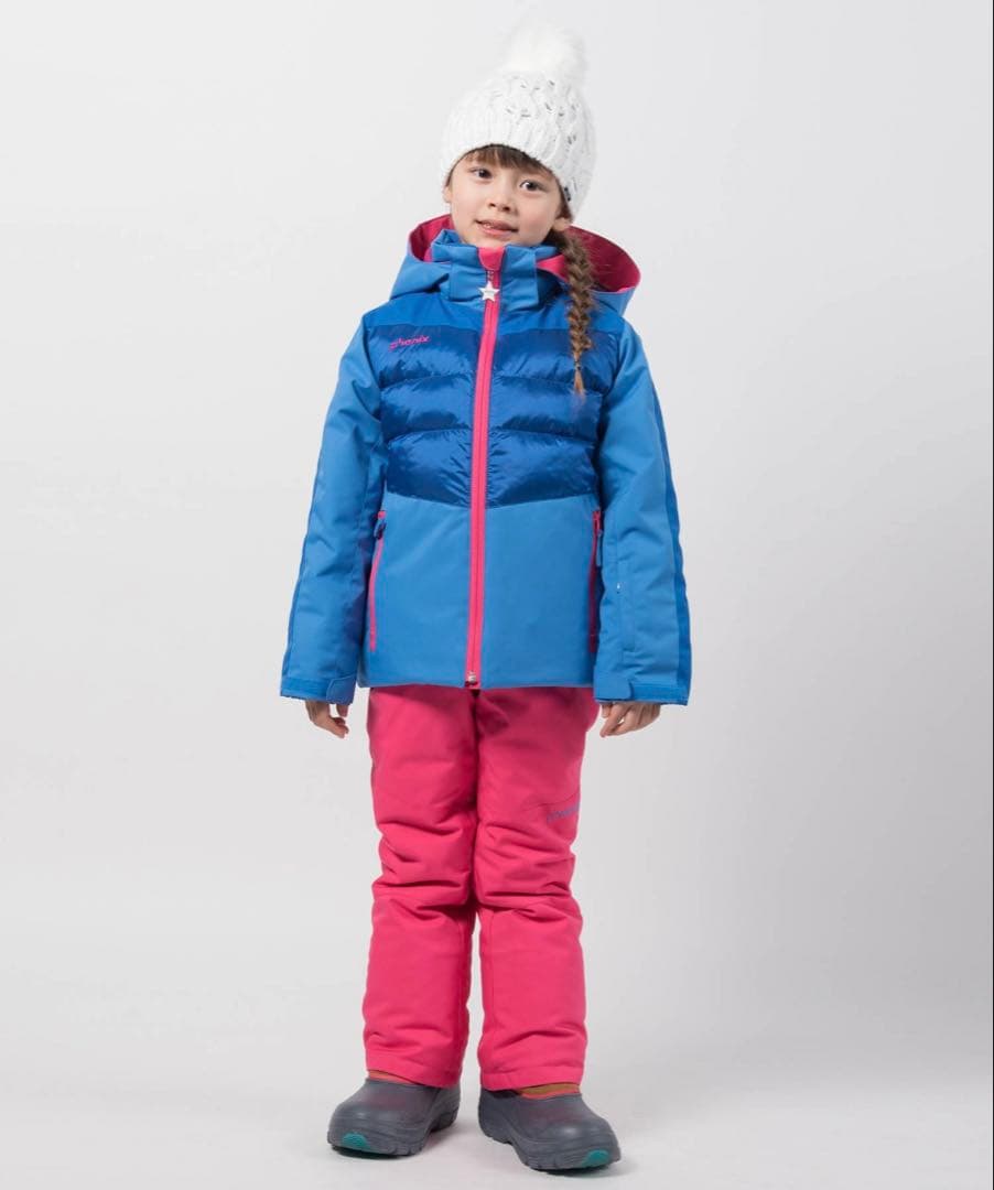 美品♪ phenix フェニックス キッズ スキーウェア 上下150 女の子