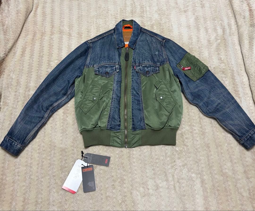 LEVI'S(リーバイス)ハイブリッドトラッカージャケット 付属品完備 新品同様
