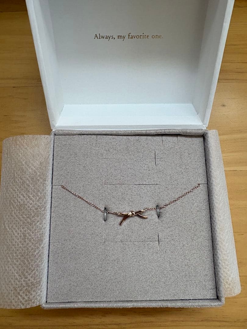 ete リボンブレスレット