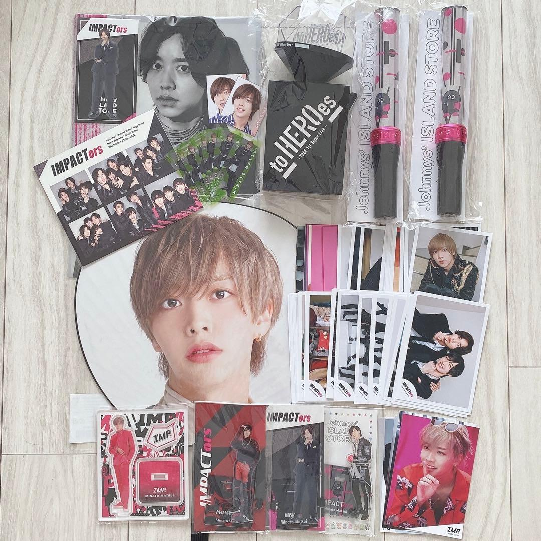 IMPACTors IMP. 松井奏 公式写真 うちわ アクスタ まとめ売り