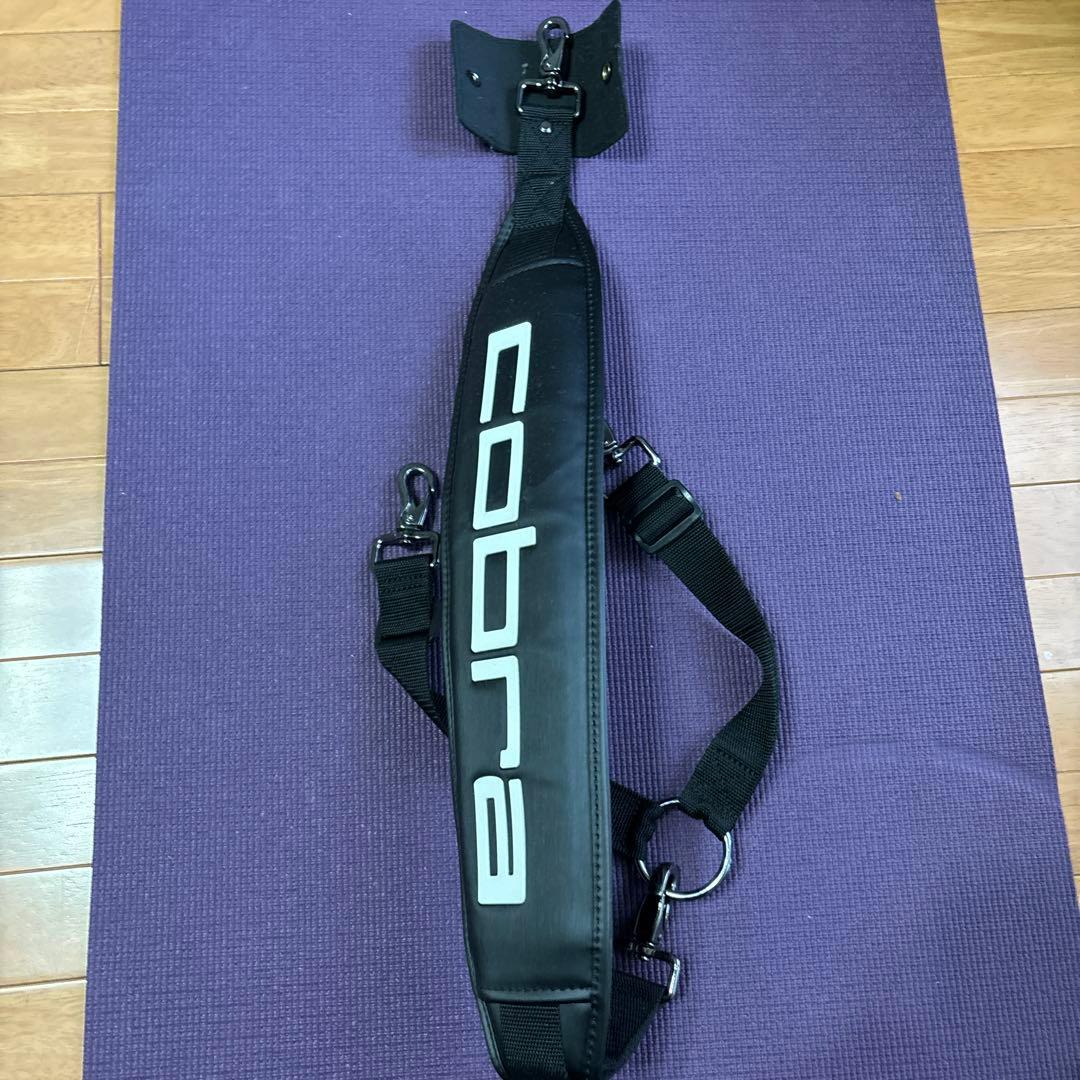 リッキーさん専用Cobra Vessel スタンドゴルフバッグ 黒/白