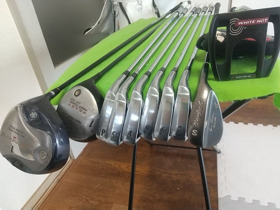 ゴルフクラブ10本+おまけキャディバッグ☆Z545／オデッセイ センチュリー他