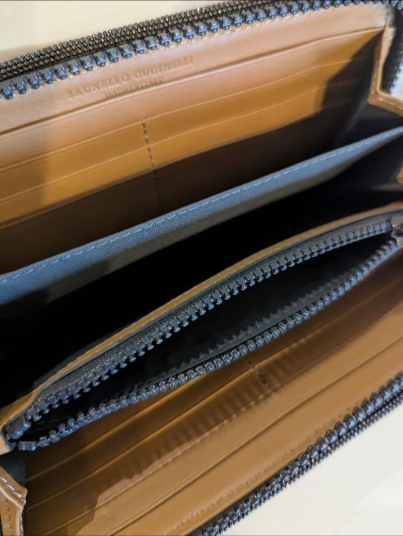 ブルネロクチネリ ✦ レザー 長財布 ブラウン