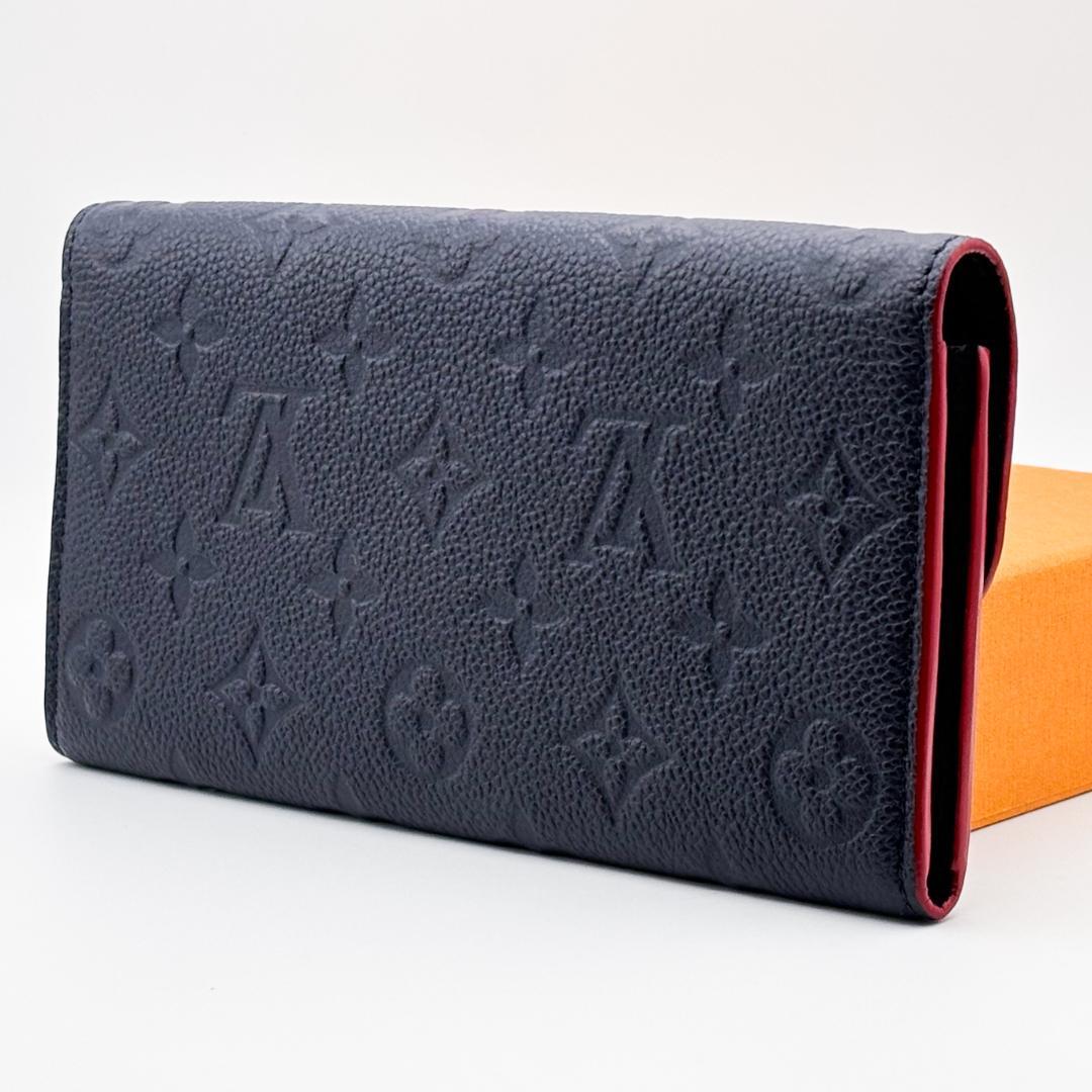 【極美品】ICタグ ルイヴィトン ポルトフォイユエミリー アンプラント