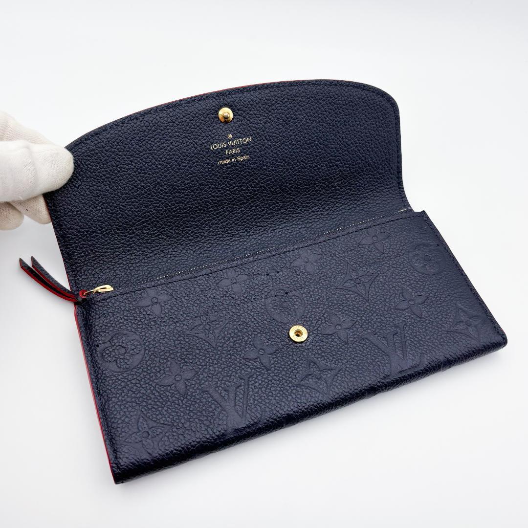 【極美品】ICタグ ルイヴィトン ポルトフォイユエミリー アンプラント