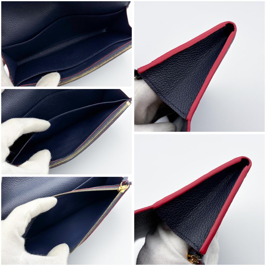 【極美品】ICタグ ルイヴィトン ポルトフォイユエミリー アンプラント