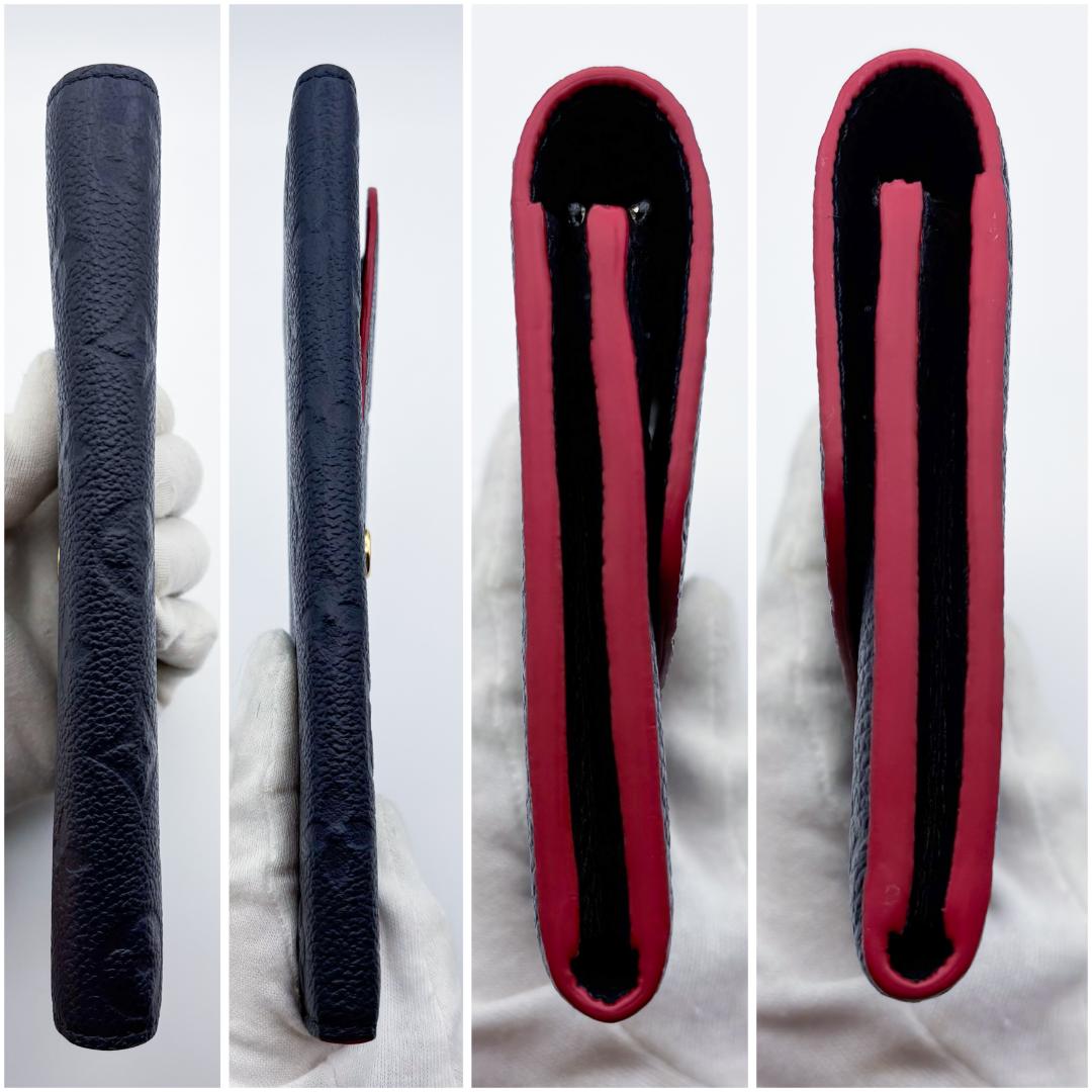 【極美品】ICタグ ルイヴィトン ポルトフォイユエミリー アンプラント