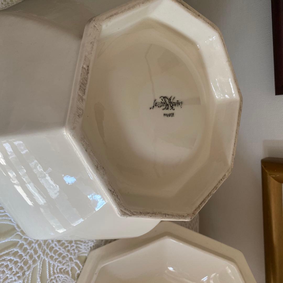 【希少美品】オクトゴナル　フランス　アンティーク　サルグミンヌ　スーピーエール