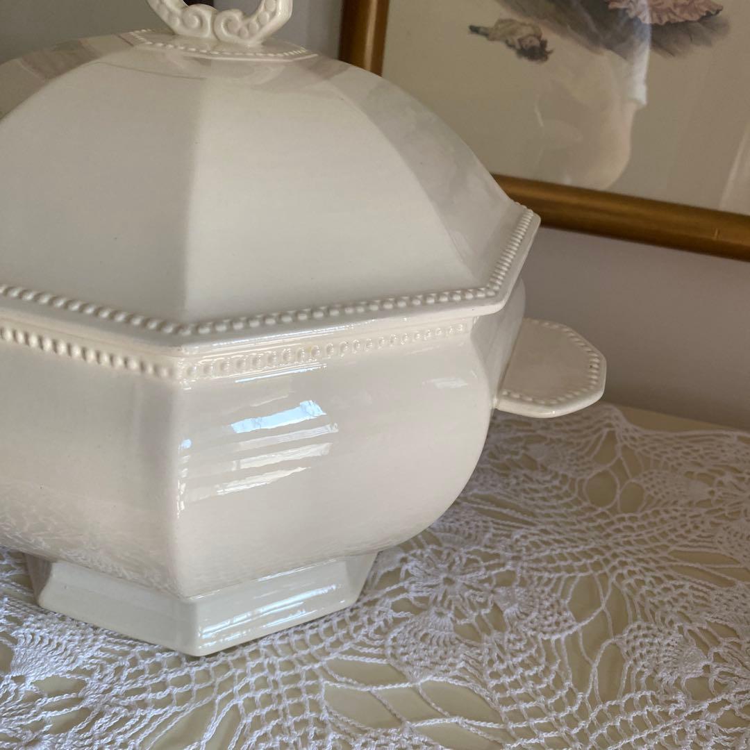 【希少美品】オクトゴナル　フランス　アンティーク　サルグミンヌ　スーピーエール