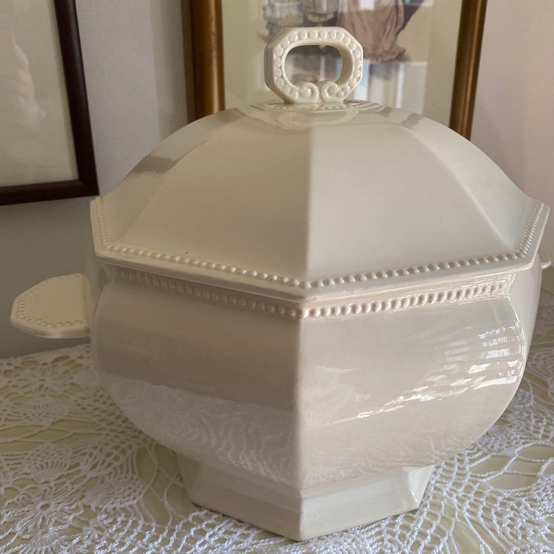 【希少美品】オクトゴナル　フランス　アンティーク　サルグミンヌ　スーピーエール