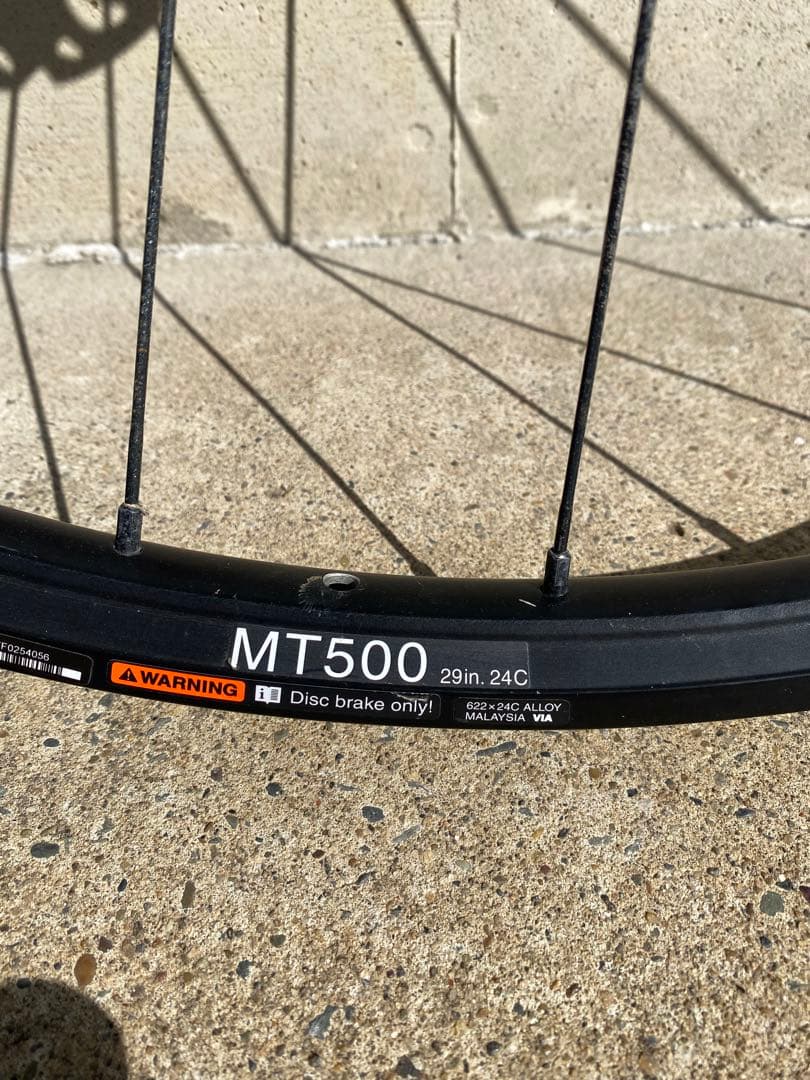 シマノ　WH-MT500-CL-F-29 MTBホイール29”