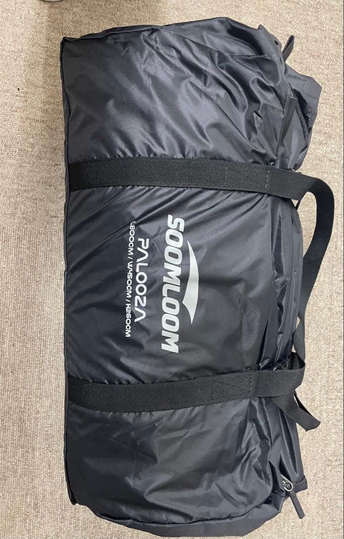 SoomloomダブルピークタープPALOOZAハンプタープ軽量防風防水日除け