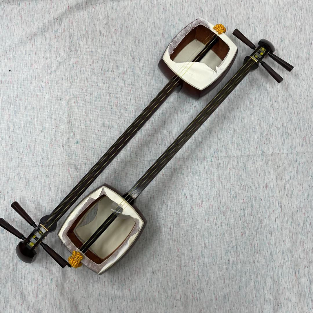 三味線 二棹セット 破れあり L108688491 - 和楽器オンライン で 販売
