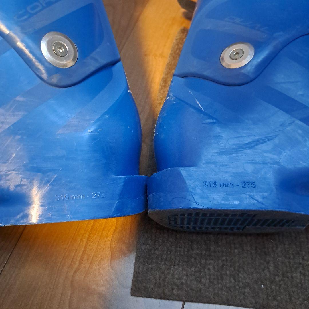 LANGE スキー用ブーツ 青/オレンジ