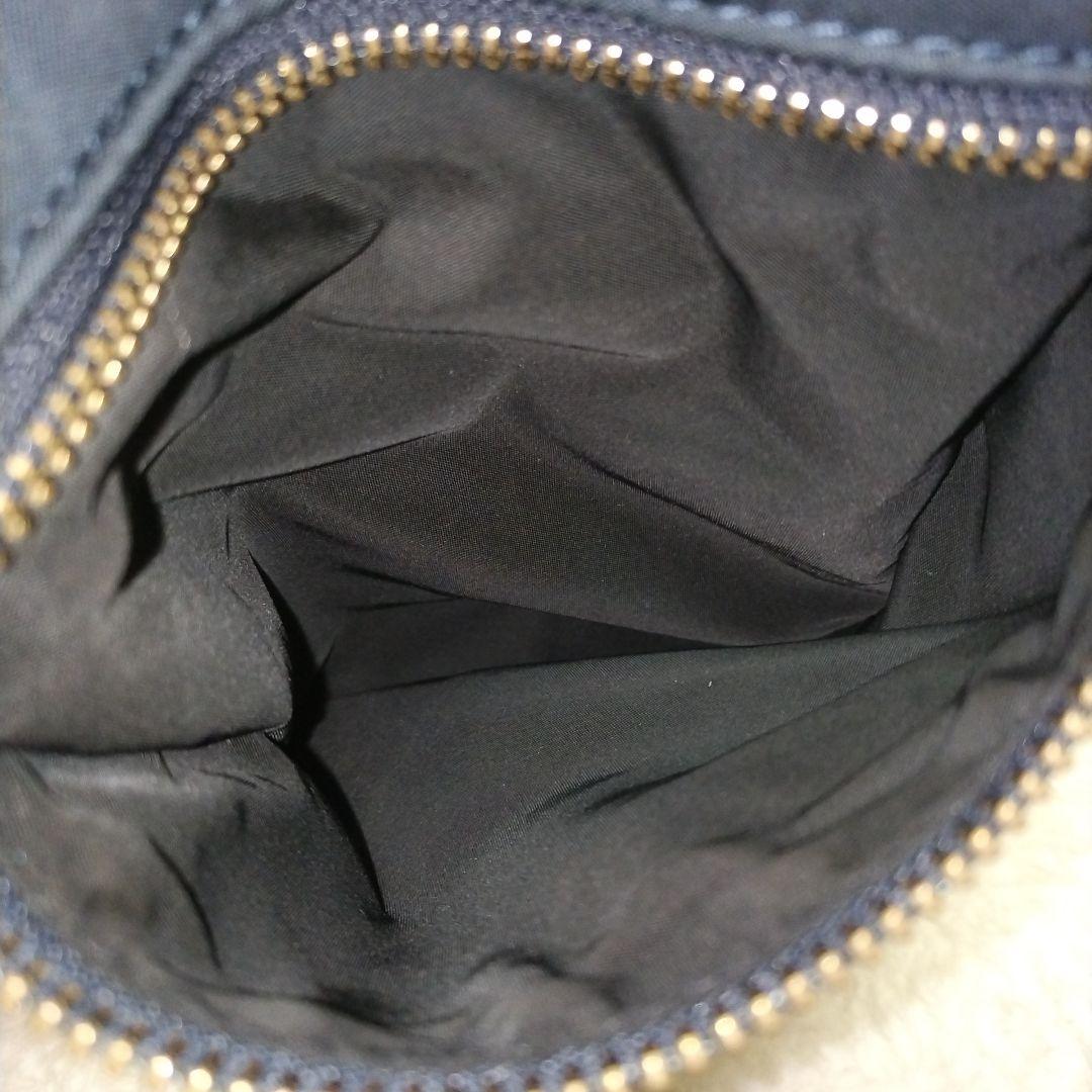 【美品】ポールスミス マルチストライプ ロゴ刻印 ゴールド金具 ボディバッグ