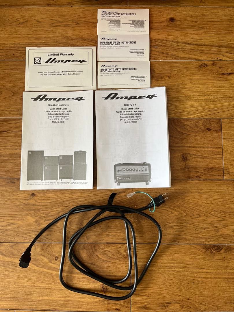 天*水様 Ampeg Micro-VR Limited Edition J