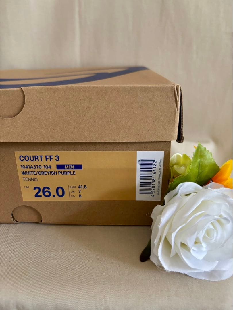 アシックス新品箱入り⭐️COURT FF 3 オールコートテニスシューズ競技