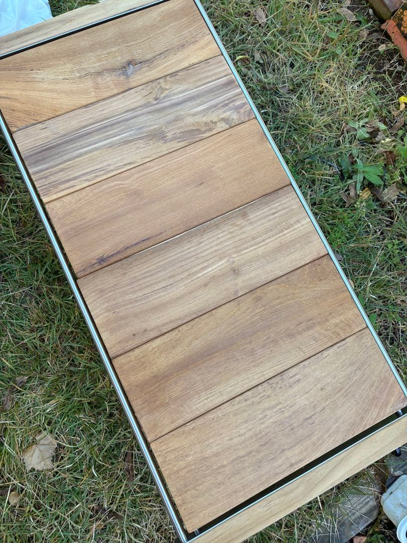 最終値下げ！ peak IGTスリム アイアングリルテーブル