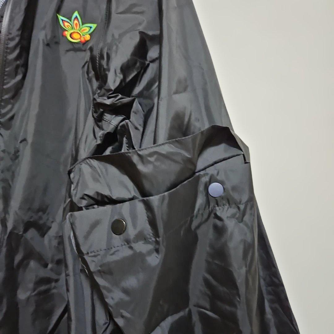 [LOUD MOUTH]美品　ゴルフ　レインウェア上下　メンズL　帽子付き