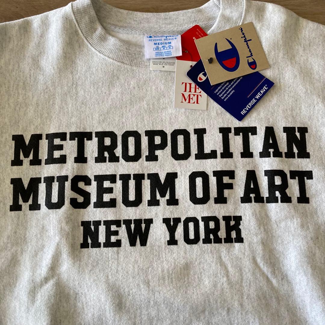 Champion 藤原ヒロシ着 メトロポリタン美術館 リバースウィーブ