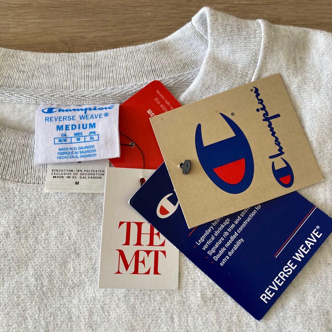Champion 藤原ヒロシ着 メトロポリタン美術館 リバースウィーブ
