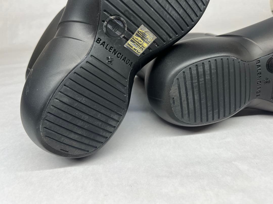 a*i様 Balenciaga Excavatorメンズ　ラバーレインブーツ-4