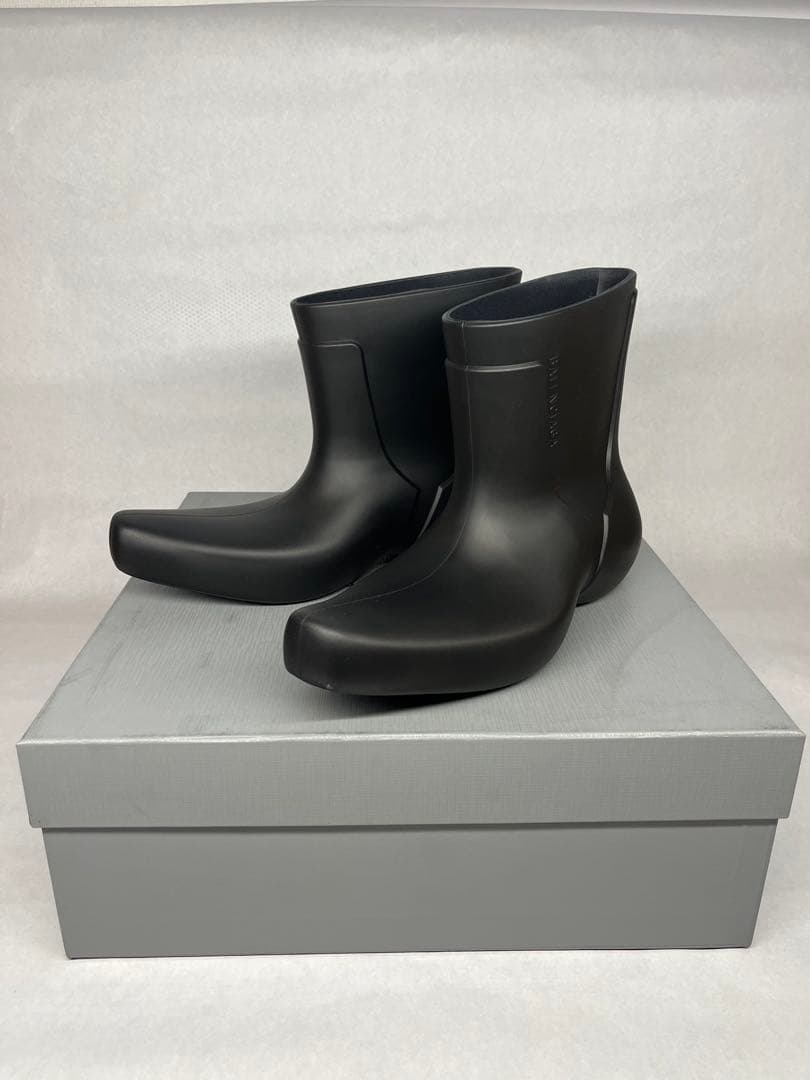 a*i様 Balenciaga Excavatorメンズ　ラバーレインブーツ-4
