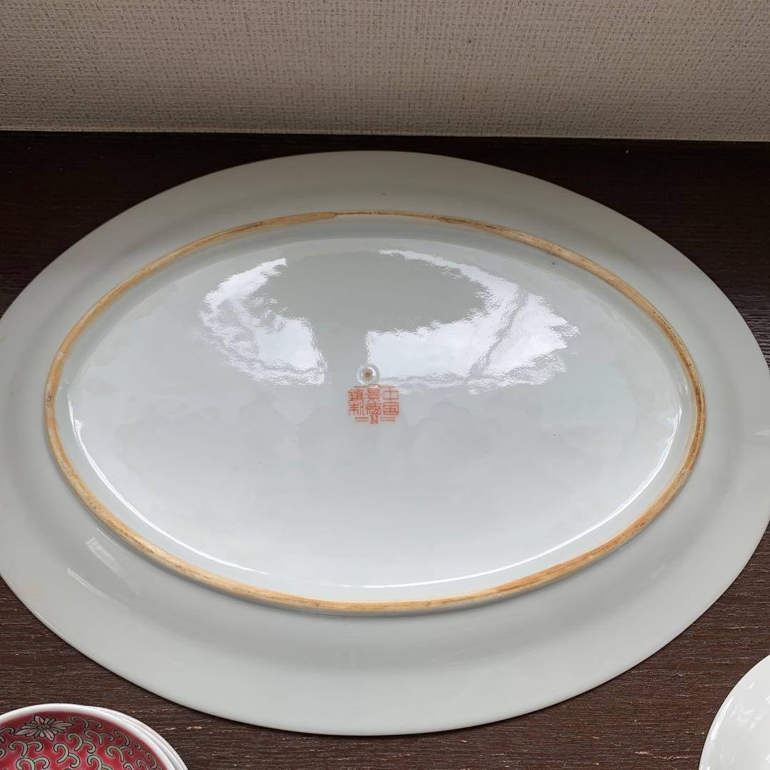 【直接取引限定】景徳鎮② 22セット　茶器　食器　中華料理