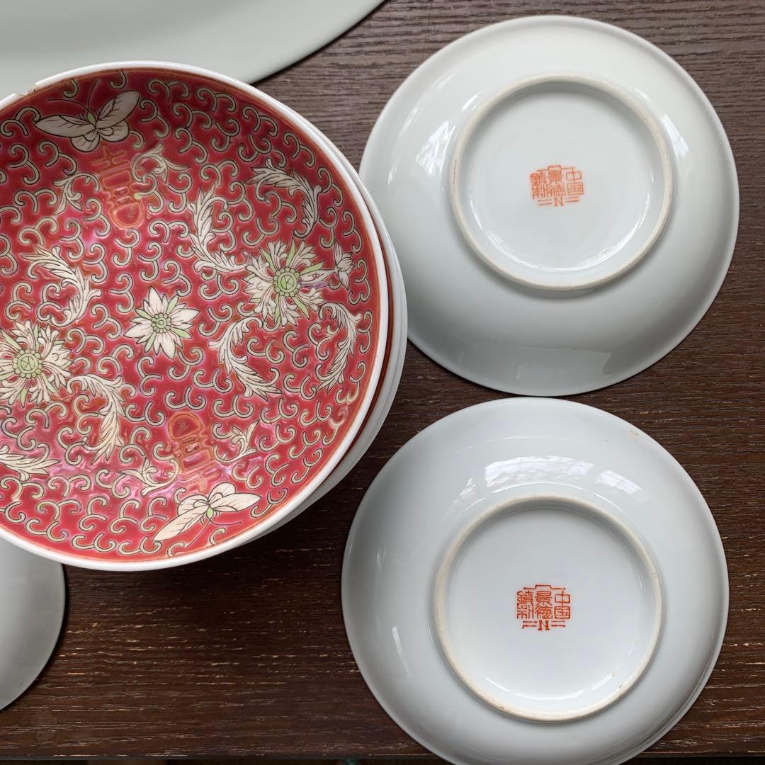 【直接取引限定】景徳鎮② 22セット　茶器　食器　中華料理