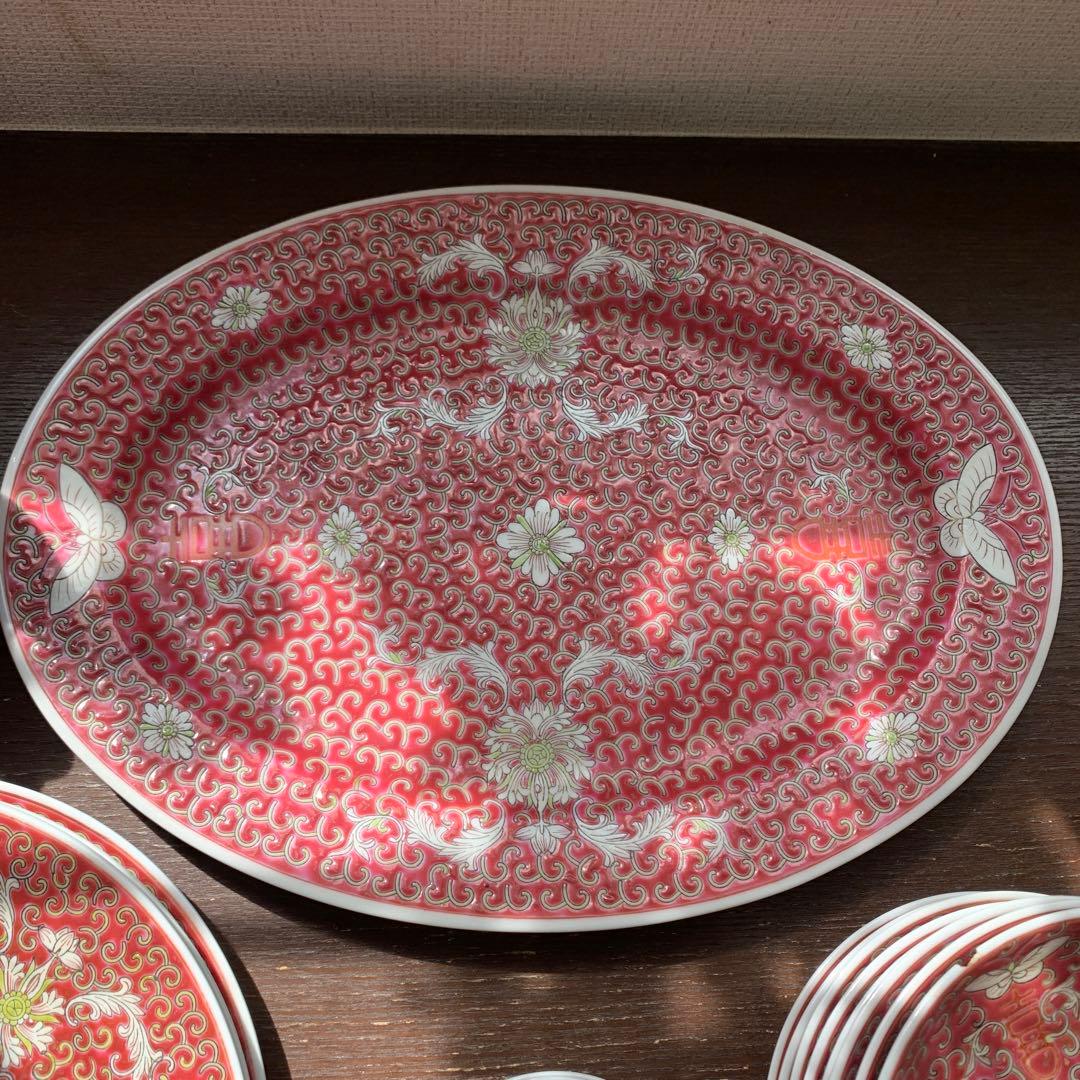 【直接取引限定】景徳鎮② 22セット　茶器　食器　中華料理