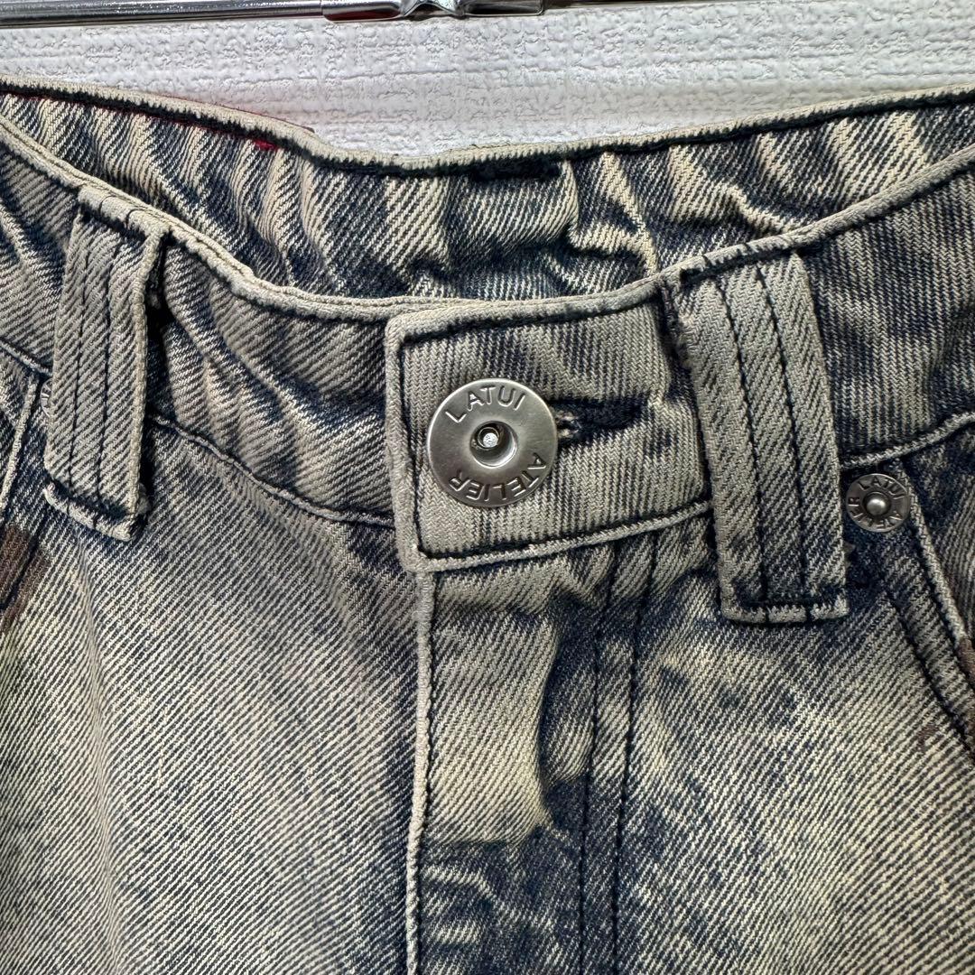 【即発送】LATUI ATELIER RAIN WALKER JEANS S