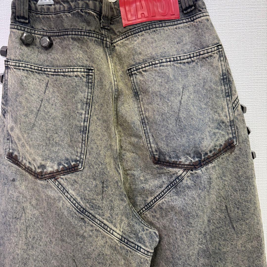 【即発送】LATUI ATELIER RAIN WALKER JEANS S