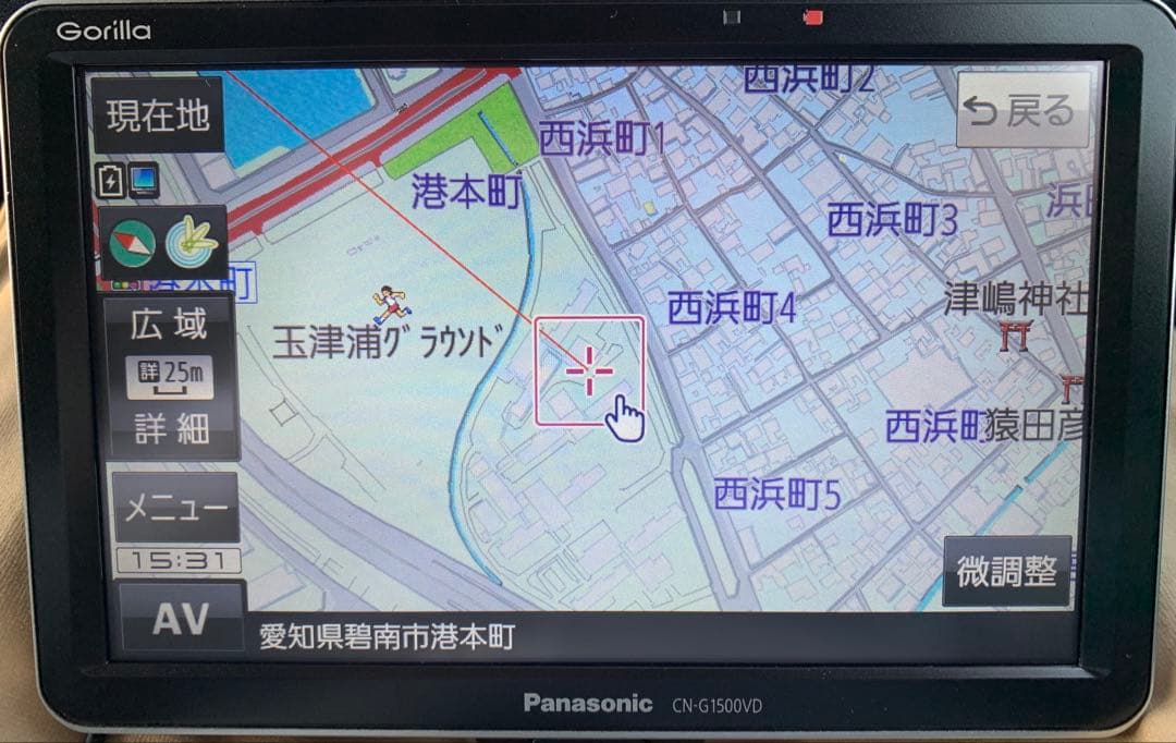 らいむ　Panasonic CN-G1500VD カーナビ ゴリラ