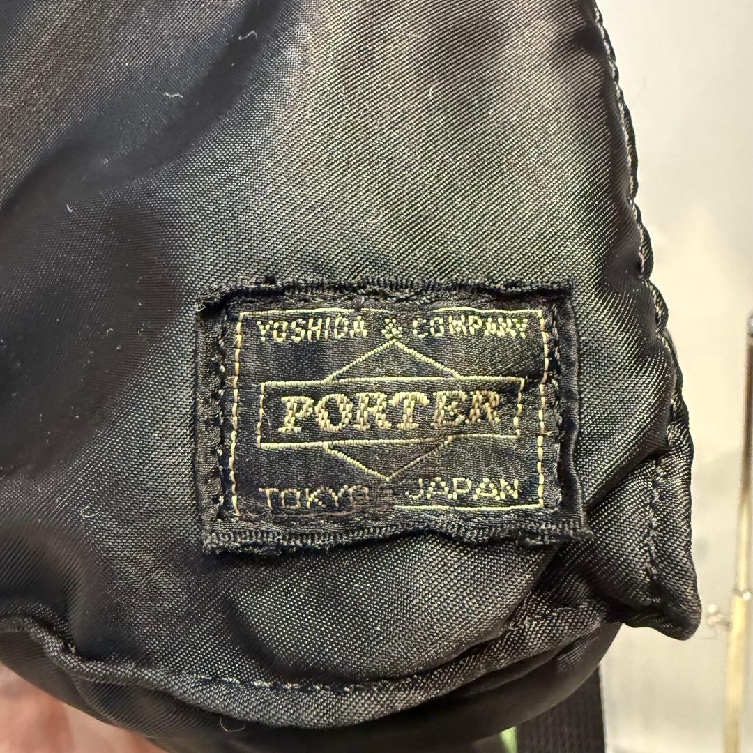 【極美品】希少 レア PORTER TANKER ポーター リュック ブラック