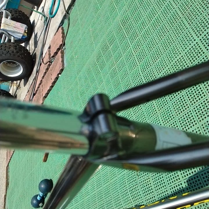 トラックレーサーフレーム アンカー競輪ピスト身長175センチ程度 皮輪行袋おまけ