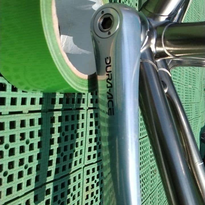 トラックレーサーフレーム アンカー競輪ピスト身長175センチ程度 皮輪行袋おまけ