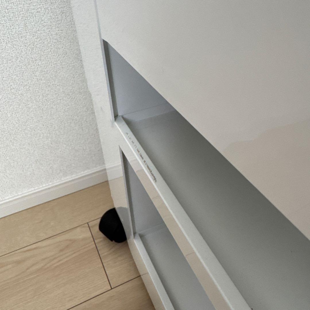 直接引取【美品】B-LINE ボビーワゴン 3段5トレイ ホワイト　正規品