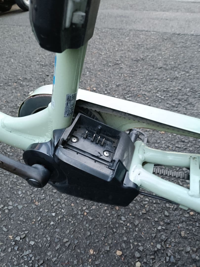 ジャンク ビッケモブ 電動アシスト自転車 チャイルドシート付き