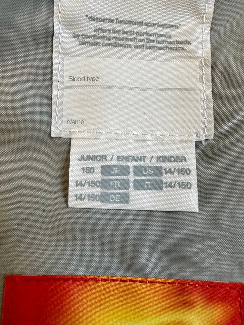 デサント　ムーブスポーツ　150 スキーウェア　上下セット