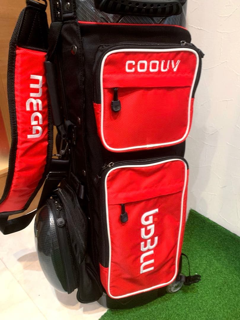 ほぼ未使用 メガゴルフ社 軽量 ネオ ハードケース キャディバッグ