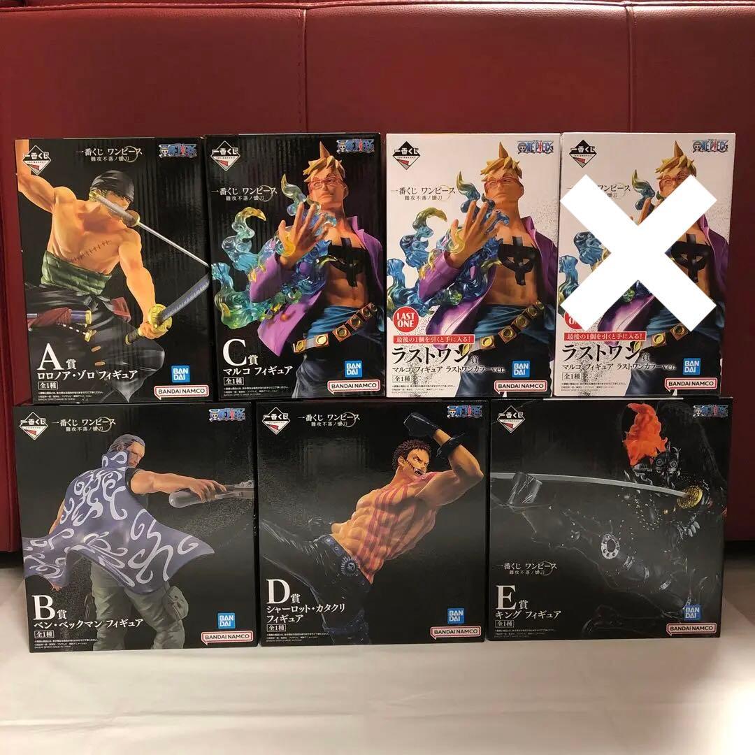 ワンピース 一番くじ 難攻不落ノ懐刀 フィギュアコンプリート