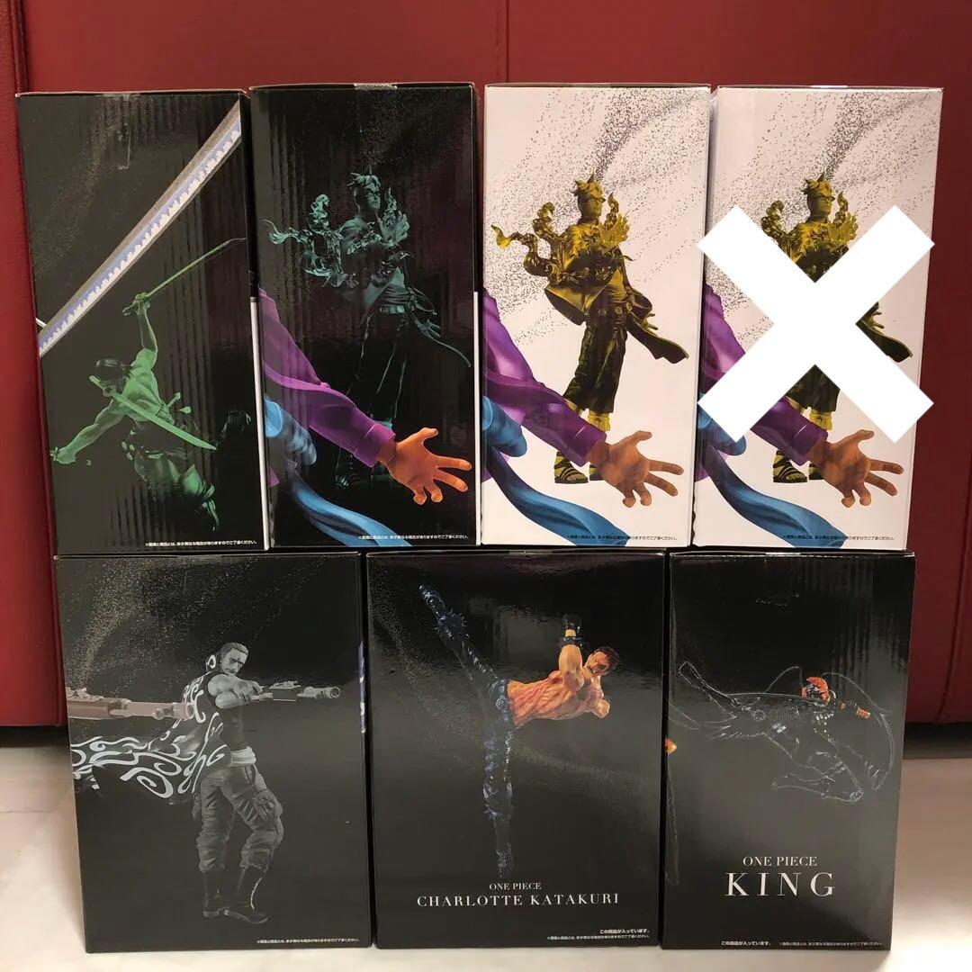 ワンピース 一番くじ 難攻不落ノ懐刀 フィギュアコンプリート