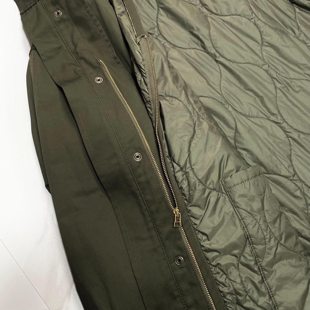 近年✨SHENERY ロング モッズコート ライナー付　3way カーキ