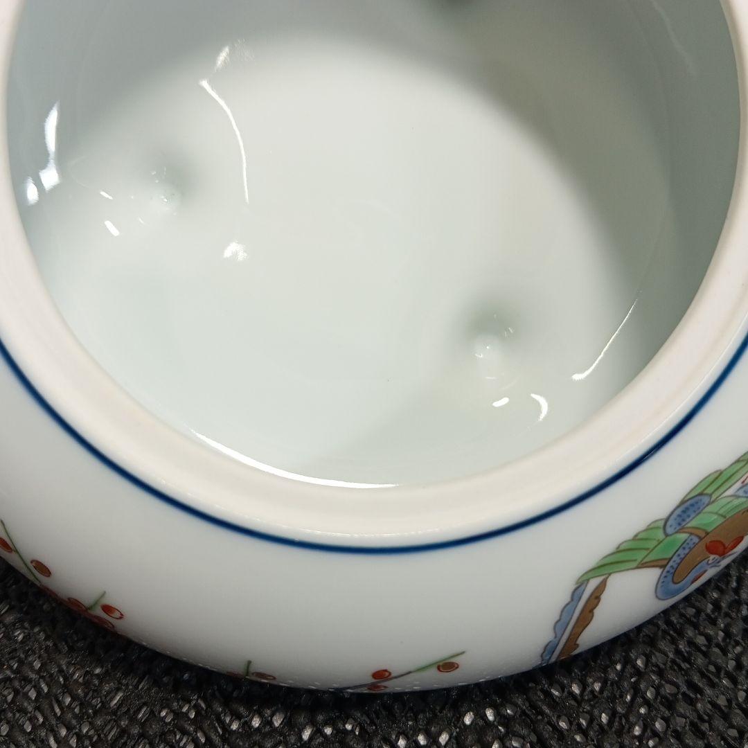 【美品】有田焼 弥左衛門 染錦鳳文 香炉